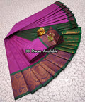 Ceries and green saree