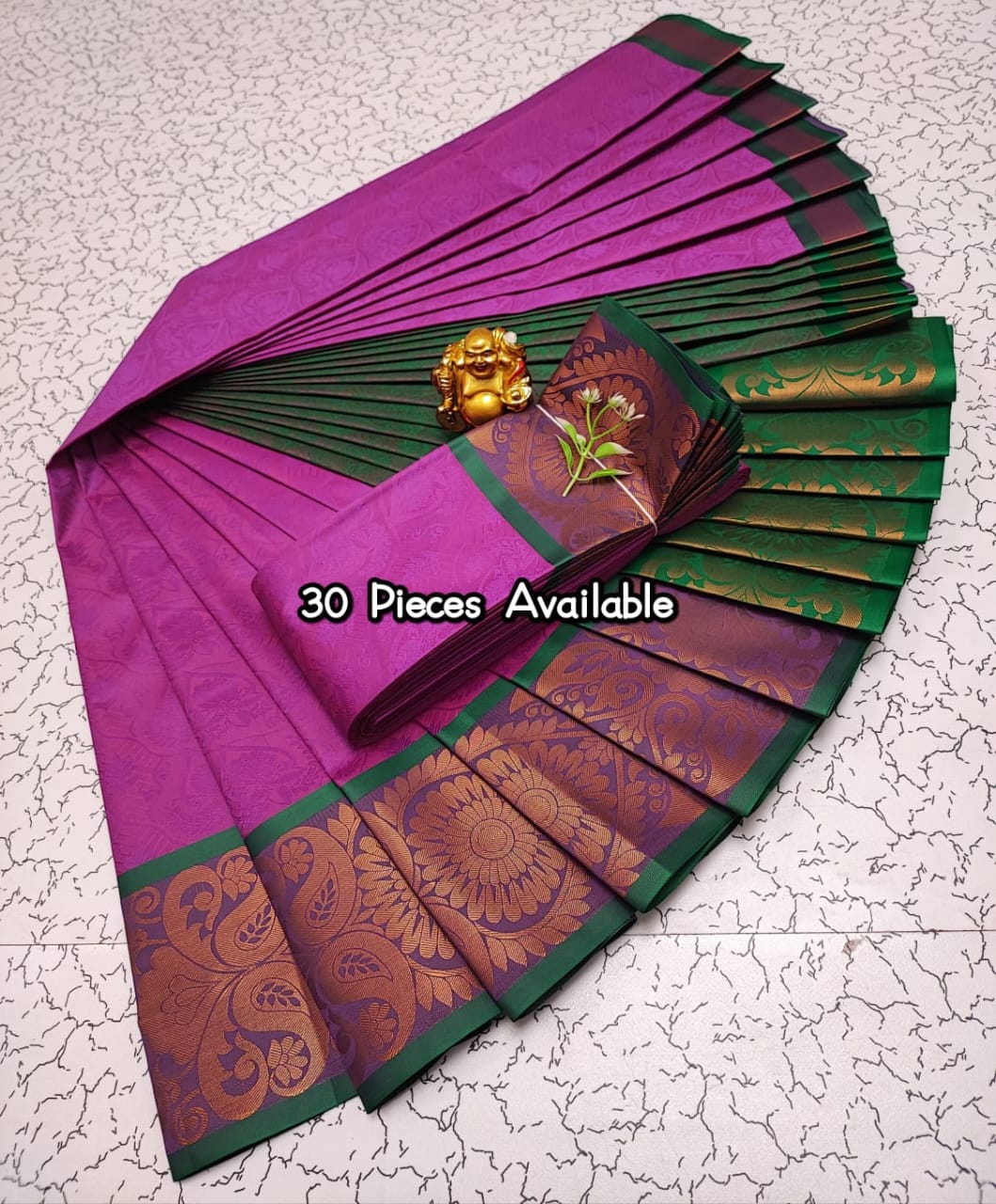 Ceries and green saree