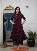 Maroon co-ord