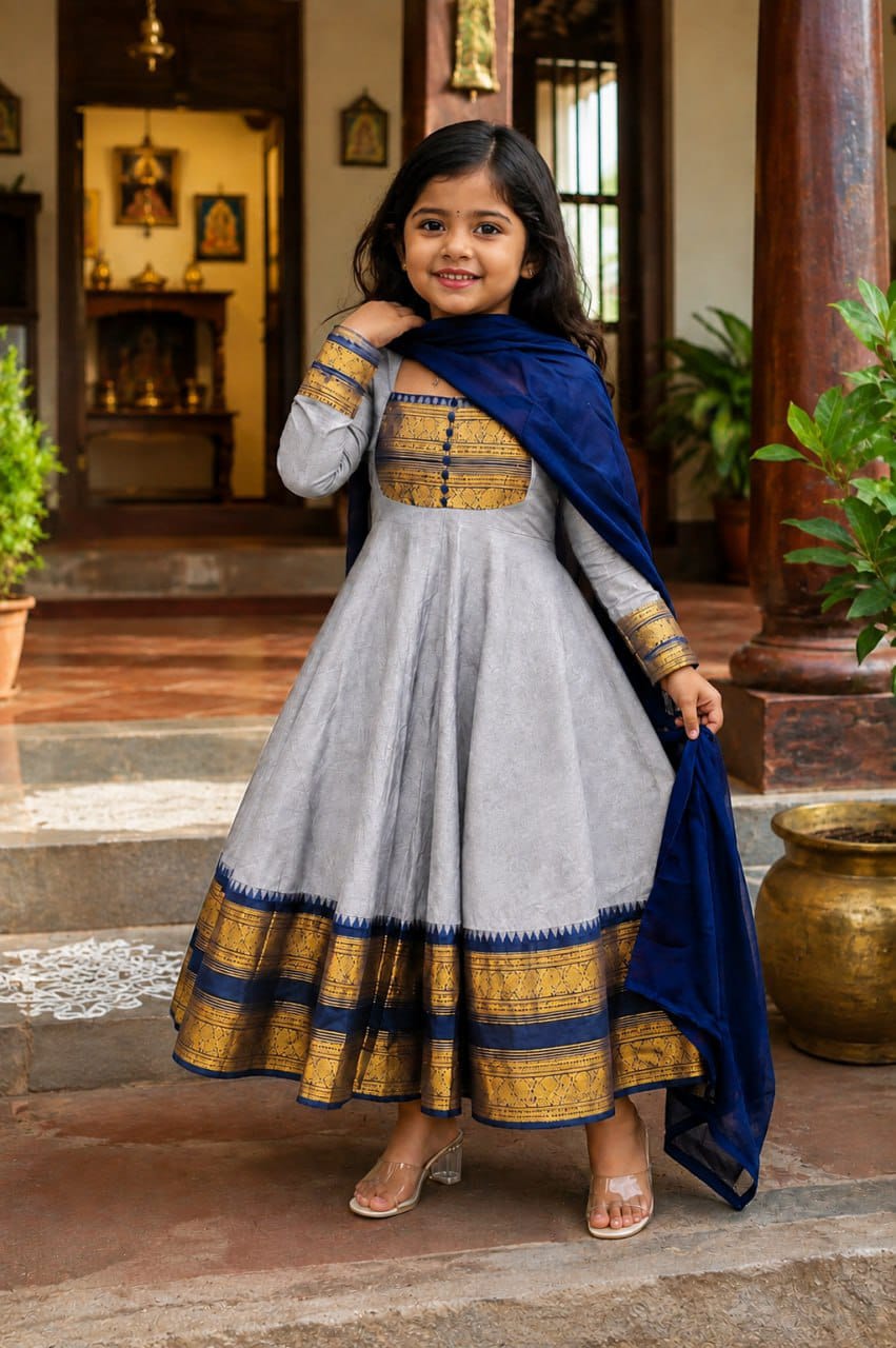 south Indian inspired anarkali
