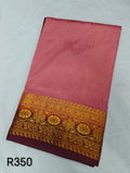 Pink and maroon sari