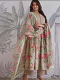 Pista green salwar